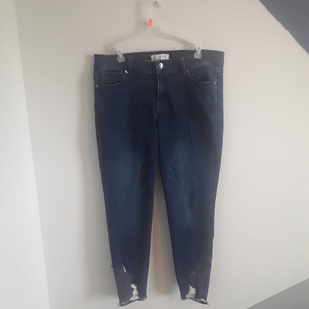 Lane Bryant cute cuff jeans plus size